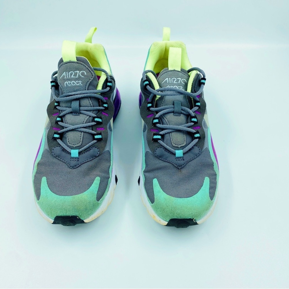 Nike Women’s Gray Teal Purple Accent Sneakers